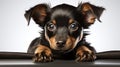 Adorable Small Chihuahua Dog: Cute Canine Companion in High-Quality Stock Photo for Pet Lovers and Animal Enthusiasts.