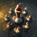 Ducks as Ninjas: Fun and Creative Marketing Imagery