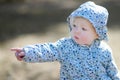 Adorable toddler girl portrait Royalty Free Stock Photo