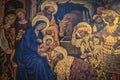 The Adoration of the Magi by Gentile da Fabriano at Uffizi Gallery Royalty Free Stock Photo