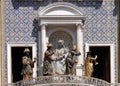 Adoration of the Magi, Torre dell`Orologio on Piazza San Marco, Venice Royalty Free Stock Photo