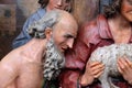 Adoration of the Shepherds, Nativity Scene Royalty Free Stock Photo