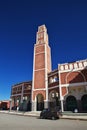 Adrar, Algeria - 06 Nov 2014: The mosque in Adrar city in desert Sahara, Algeria