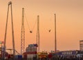 The Adrenalin Zone on South Pier, Blackpool, Lancashire, UK