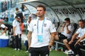 Adrian Mutu, football manager and former romanian footballer Royalty Free Stock Photo