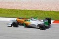 Adrian Sutil (team Force India) Royalty Free Stock Photo