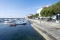 Adriatic fishing port, scenic view