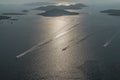 Adriatic landscape aerial