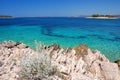 Picturesque scenic summer landscape of Dalmatian c