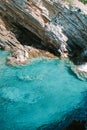 Adriatic sea, Montenegro. Water texture.