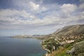 Adriatic Sea near Plat. Dalmatia. Croatia Royalty Free Stock Photo