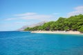 Adriatic Sea with turquoise water in Croatia Royalty Free Stock Photo