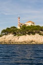 The Adriatic sea view. beautiful image lighthouse