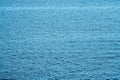 Adriatic sea water surface on overcast autumn day Royalty Free Stock Photo