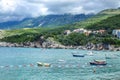 Adriatic seacoast, Przno beach, Milocer, Montenegro