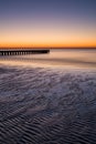 Adriatic sunrise - Lido de Jesolo, Italy Royalty Free Stock Photo