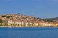 Adriatic Town of Mali Losinj, view from sea Royalty Free Stock Photo