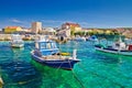 Adriatic Town of Razanac colorful waterfront