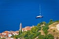 Adriatic town of Vis sailing destination waterfront Royalty Free Stock Photo
