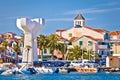Adriatic town of Vodice view Royalty Free Stock Photo