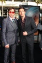 Adrien Brody,Robert Downey Jr Royalty Free Stock Photo