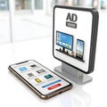 Ads setting 3D icon