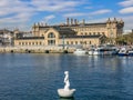 Aduana building in Port Vell, Barcelona Royalty Free Stock Photo