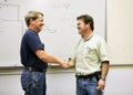 Adult Ed - Handshake Royalty Free Stock Photo