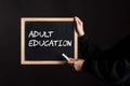 Adult education and lifelong learning Royalty Free Stock Photo