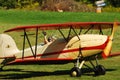 Piloting a Great Lakes 2T 1R plane Royalty Free Stock Photo