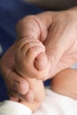AdultÃÂ´s and babyÃÂ´s hand Royalty Free Stock Photo