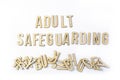 Adult safeguarding concept Royalty Free Stock Photo