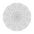 Adult Tranquil Harmony mandala design coloring book page for kdp book interior