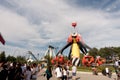 VAUGHAN, CANADA - AUGUST 28, 2018: Canada`s Wonderland Amusement park.