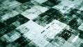 Advance Data Matrix Simulation UI Background