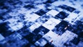 Advance Data Matrix Simulation UI Background