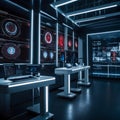 Advanced AI Diagnostic Lab Processing Blood and Tissue Samples with Automated Digital Reports