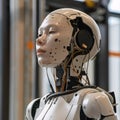 Advanced AI laboratory delves into autonomous systems with a focus on ethical AI governance. Future of technology. Advanced AI
