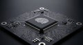 Advanced AI Microchip Processor: Driving Innovation and Digital Intelligence for Technology Professionals Royalty Free Stock Photo