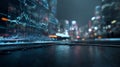 Futuristic ai system visualizing complex data Royalty Free Stock Photo
