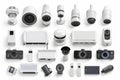 Advanced alarms and smart technology visually confirm the security concept, deterring unauthorized access with connected surveilla