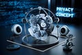 advanced artificial intelligence for the future rise in technological singularity using deep learning algorithms. Generative AI Royalty Free Stock Photo