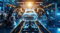 Advanced Automated Assembly Line for High-Tech Electric Vehicles