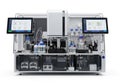 Advanced automated laboratory liquid handling and analysis system Royalty Free Stock Photo