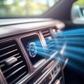 Advanced Automotive Climate Control Technology for Enhanced Interior Ventilation and Comfort Royalty Free Stock Photo
