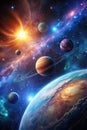 Advanced background High-end space light Simplicity Royalty Free Stock Photo