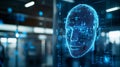 Advanced Biometric Security System Visualization