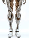 Advanced bionic prosthesis showcasing innovative orthopedic technology. Generative AI