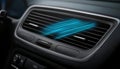 Advanced Car Climate Control Technology Enhancing Interior Freshness and Comfort for Every Journey Royalty Free Stock Photo