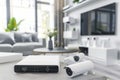 Advanced CCTV systems integrate video technology for secure video monitoring, networking defense models with surveillance control.